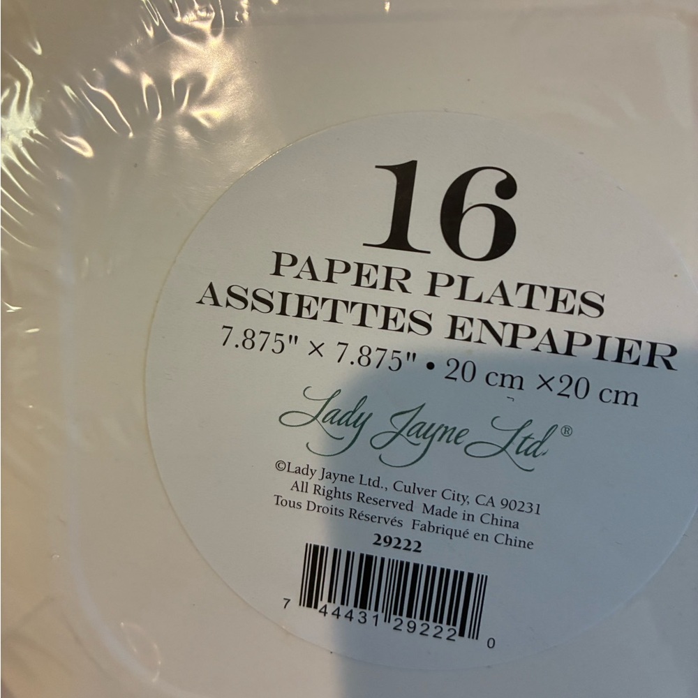 Spider Web Plates - Picture 4 of 5